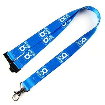 1" Safety Breakaway Full Color Lanyard